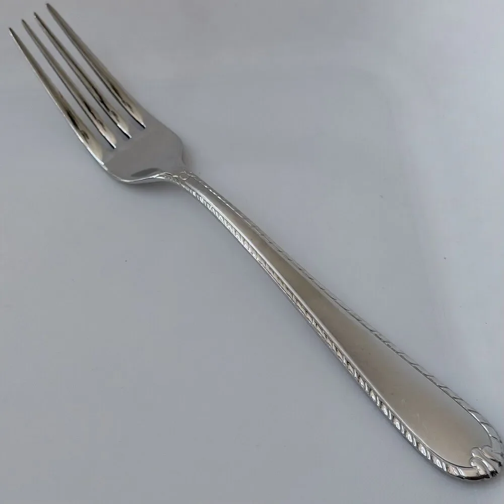 4pc Hampton Rachelle-Frost Dinner Knife/Forks/Butter Knife Stainless 18/10 Korea